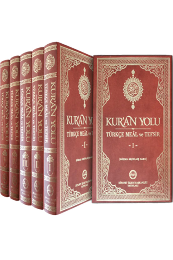 Diyanet Tefsiri Kuran Yolu Tefsiri Yeni Baskı 5 Cilt