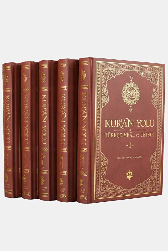 Kuran Yolu Türkçe Meal Ve Tefsir 5 Cilt Tk ( Yeni Baskı )