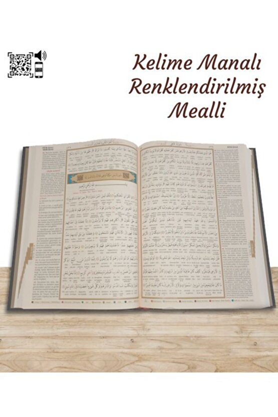 Kelime Mealli Kuran I Kerim Rahle Boy ( 20*28 Ebat )...