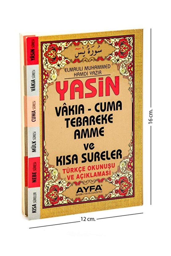Ayfa Yasin Kitabı - Çanta Boy Fihristli - 1182