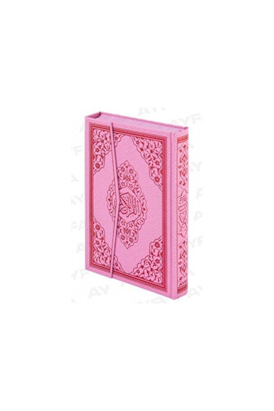 Kuran I Kerim Arapça Orta Boy (17*24 Ebat) Pembe Renk...