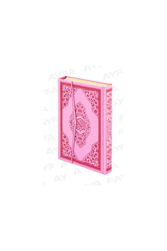 Kuran I Kerim Arapça Orta Boy (17*24 Ebat) Pembe Renk...