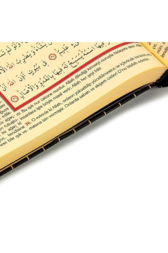 Kabe Mühürlü Orta Boy Kuran-ı Kerim Meali