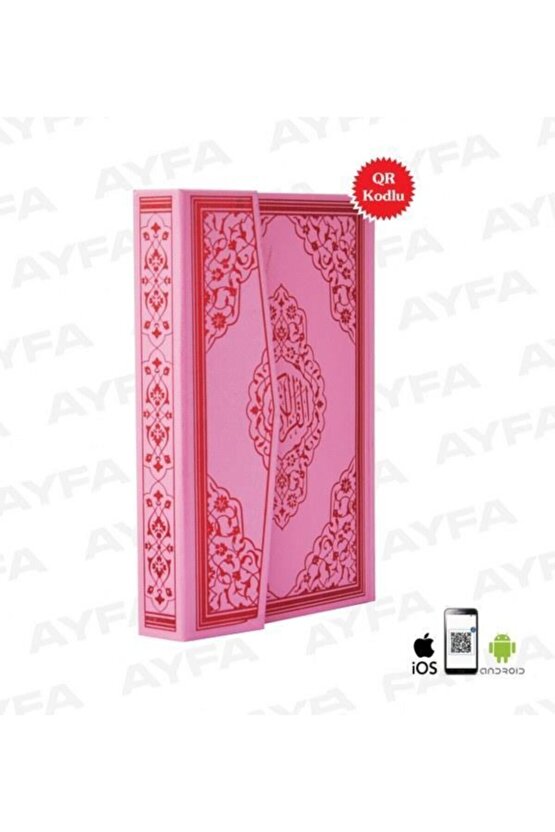 Ayfa Basın Yayın Kuranı Kerim Bilgisayar Hatlı Rahle Boy 2 Renk Mühürlü Pembe