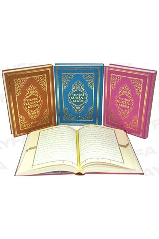 Tecvidli Kuran-ı Kerim Renk Şeçenekleri Ile Ayfa134tr  Kolektif   9786055256593