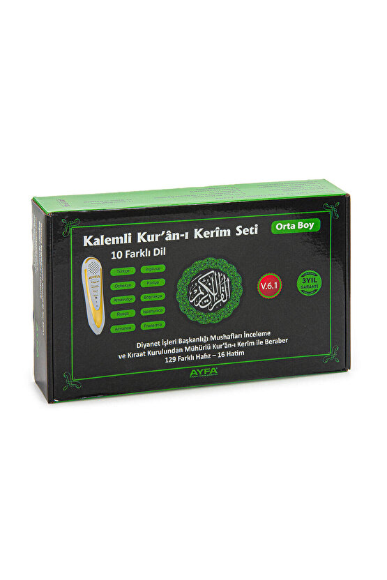 Kuran Okuyan Kalem Seti Orta Boy Diyanet Onaylı