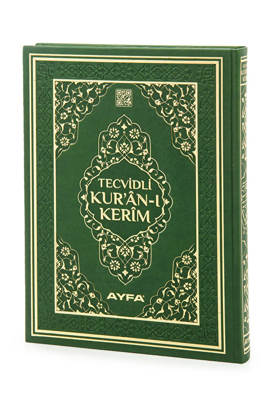 Tecvidli Kuranı Kerim - Termo Deri - Cami Boy - Yeşil Renkli - Ayfa Yayınevi - Bilgisayar Hatlı