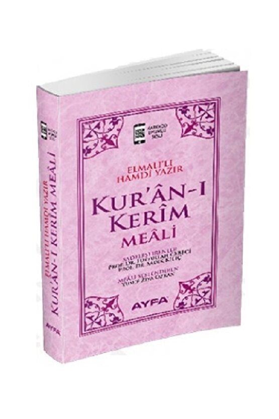 Kuranı Kerim Türkçe Meali – Cep Boy Sade Meal – Pembe