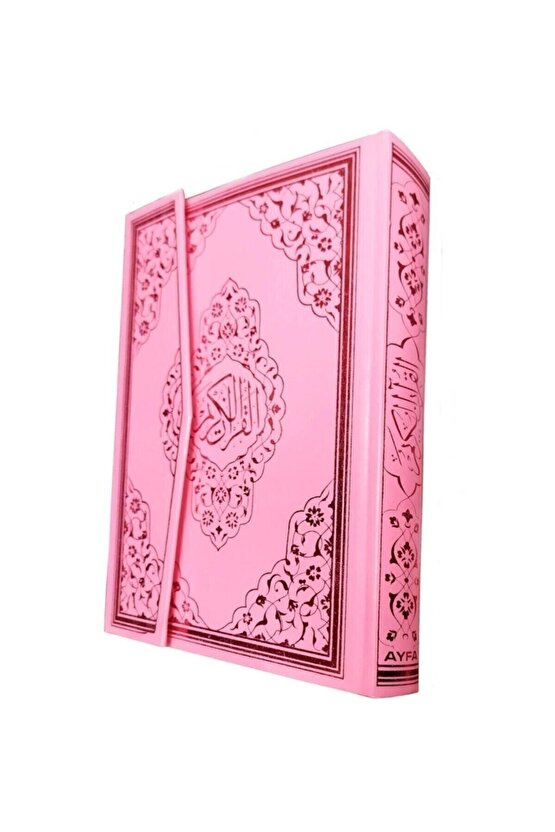 Kuran-ı Kerim Pembe Renkli Orta Boy Sesli Ayfa