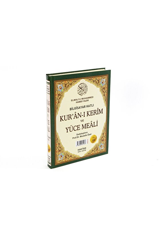 Hafız Boy Kuran-I Kerim Ve Yüce Meali (2 Renk,Şamua)Yeşil Ve Kabeli