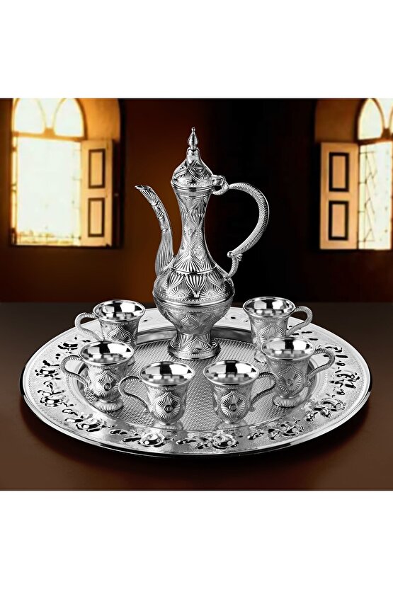 Kararmaz Zemzem Takımı Gümüş Rengi - Busem