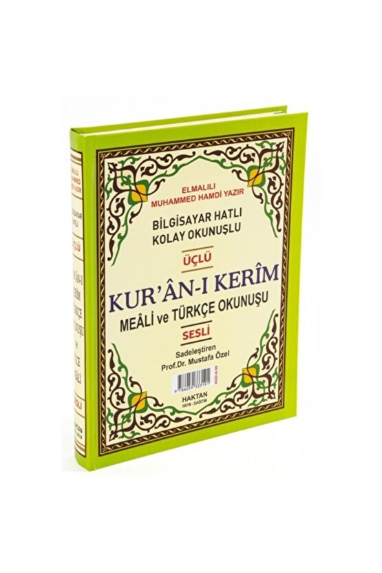 Kuran I Kerim...orta Boy (17*24 Ebat) Mealli Ve Türkçe Okunuşlu (aynı Sayfada)...