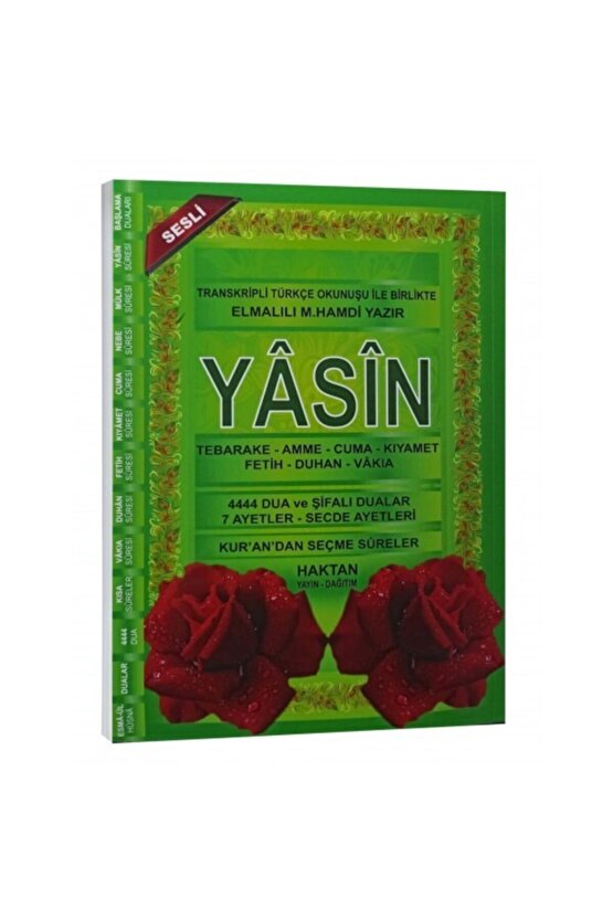 Haktan Yayınları Yasin-ortaboy 41 Yi Şerif Ekonomik Yeşil (10 Adet )