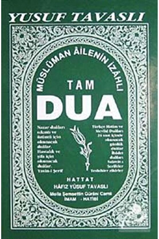 Tam Dua Kitabı (KOD: B26) Ciltsiz