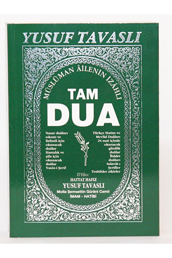 Tam Dua Kitabı (mânâ Ve Anlamlarıyla)