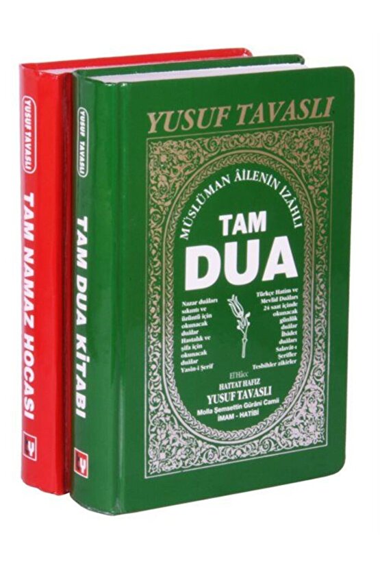 Tam Namaz & Tam Dua ( Ciltli ) 2 Kitap Set Kutulu