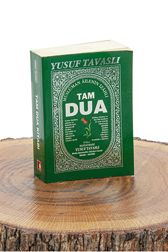 Cep Boy Peygamber Efendimizin Dilinden Tam Dua Kitabı - Yusuf Tavaslı