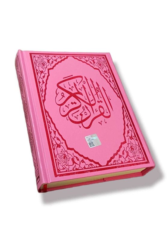 Hafız Boy Bilgisayar Hatlı Diyanet Mühürlü Kuranı Kerim Pembe Ebat 14x20-Kollektif