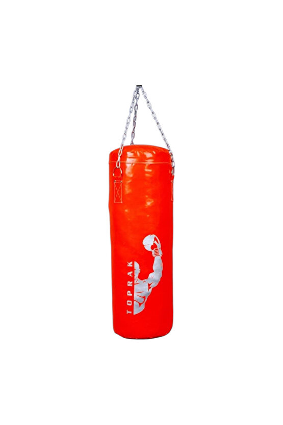 80x30 Cm Dolu Zincirli Boks Torbası (Karabina Hediyeli)