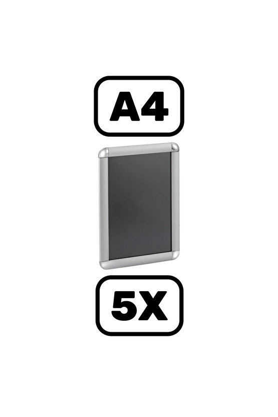 A4 Rondo Çerçeve 5 Li Paket (21x30)