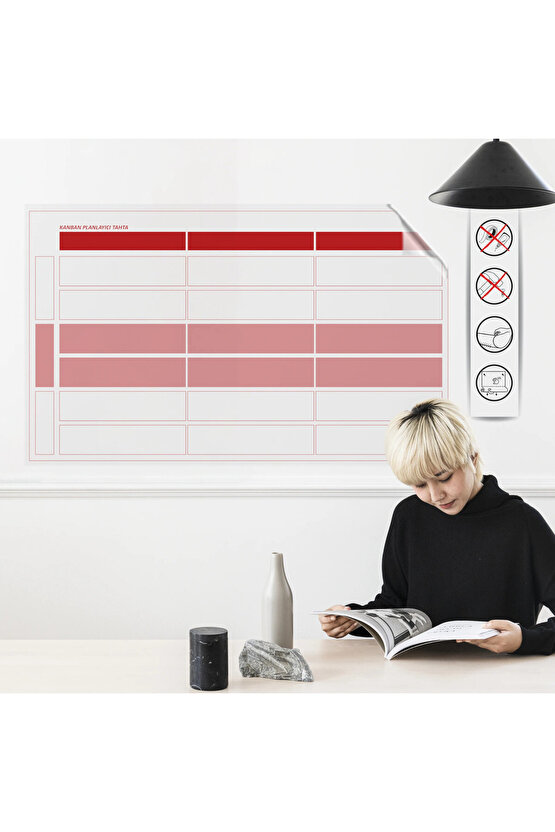 Statik Kağıt Kanban Planlayıcı