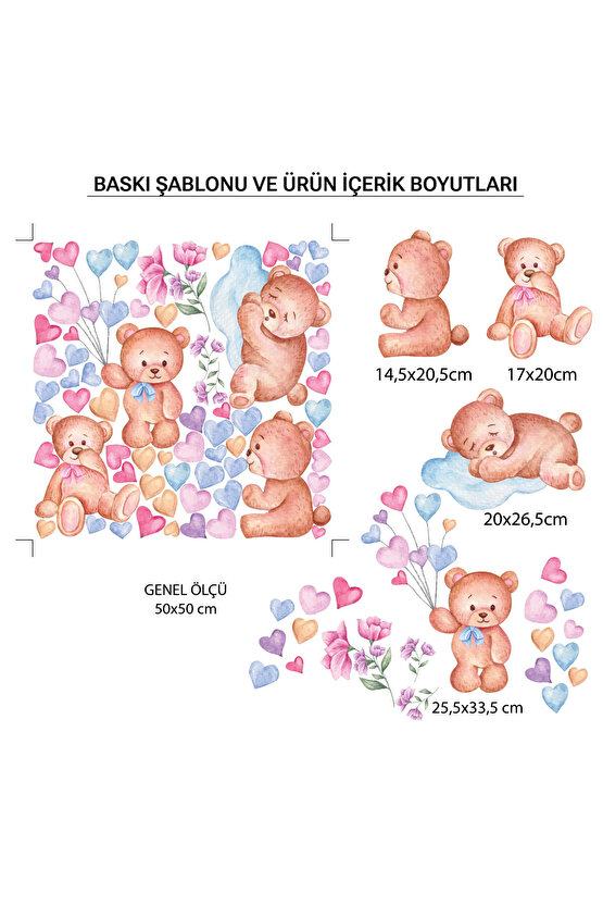 Çocuk Sticker (Model-5) 50 CM X 50 CM HNZRN