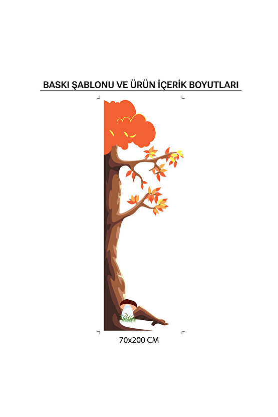 Ev Dekorasyon Sticker (MODEL-19) 78 Cm X 210 Cm Dpmah