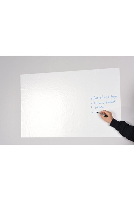 Pratik Akıllı Beyaz Kağıt Tahta  2 Adet 90x120