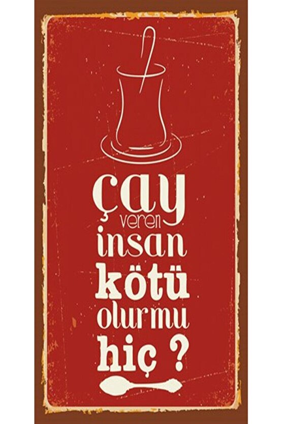 Çay Ve Kahve Temalı 6lı Ahşap Duvar Poster Seti - Hbb Özel Seri