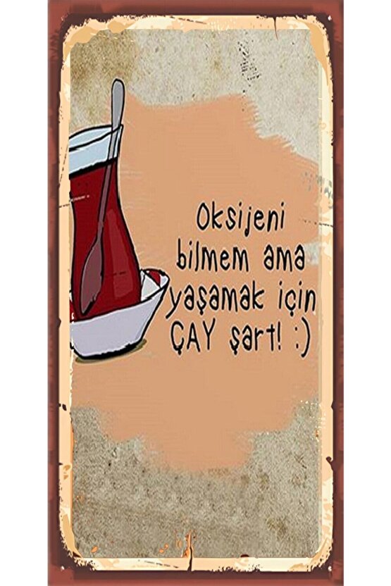 Çay Ve Kahve Temalı 6lı Ahşap Duvar Poster Seti - Hbb Özel Seri