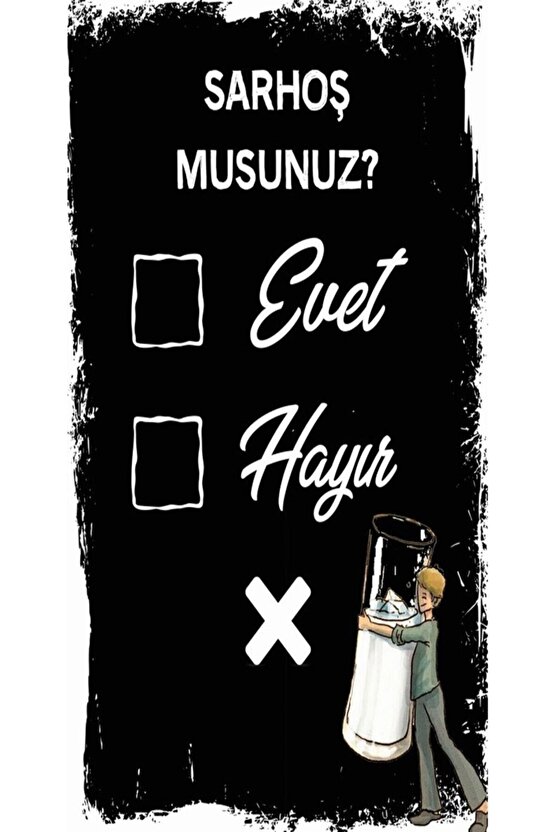 Rakı Ve Bira Temalı 6lı Ahşap Duvar Poster Seti - Hbb Özel Seri