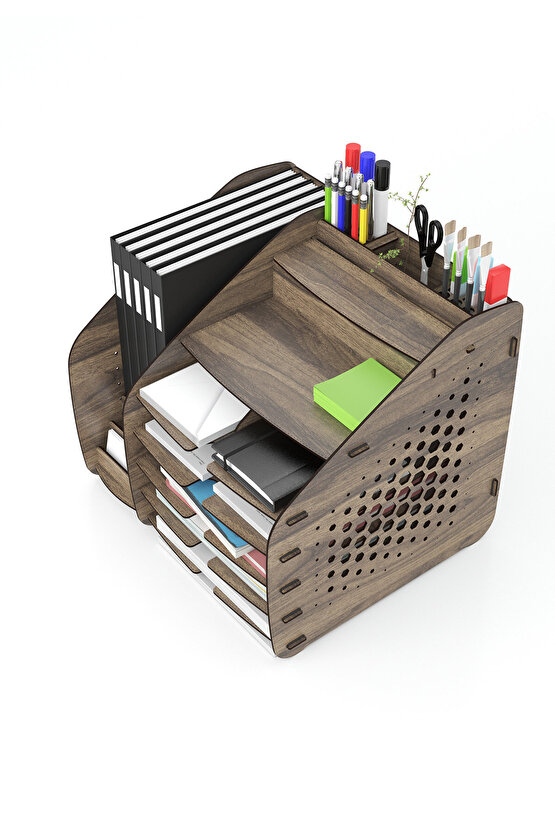 Fx-xl Hexa - 6 Renk - A4 Evrak Rafı Masaüstü Organizer