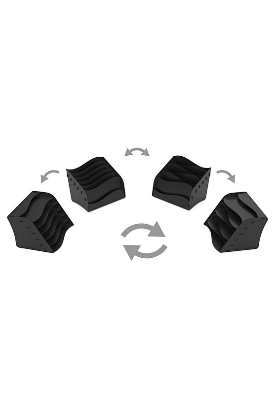 Design Otto Wavy Masaüstü Organizer Evrak Rafı - 6 Renk