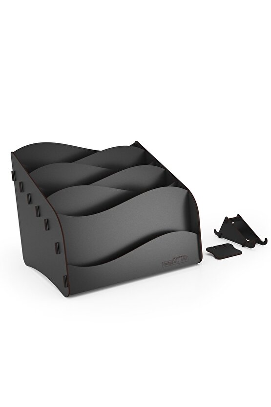 Design Otto Wavy Masaüstü Organizer Evrak Rafı - 6 Renk