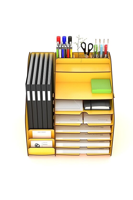 Fx-xl Hexa - 6 Renk - A4 Evrak Rafı Masaüstü Organizer