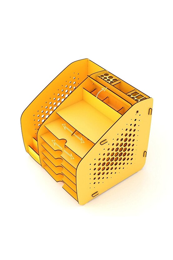 Fx-xl Hexa - 6 Renk - A4 Evrak Rafı Masaüstü Organizer