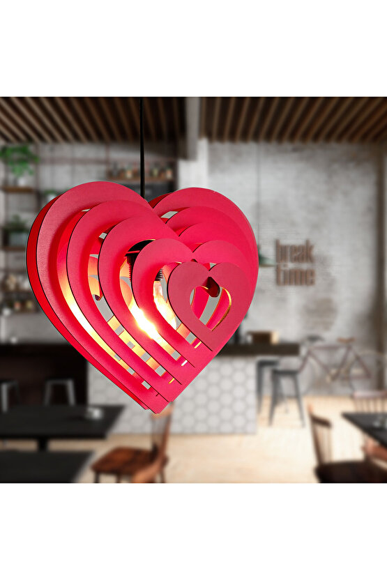Amor Sevgililer Günü Hediyesi - Dekoratif Cafe Avizesi