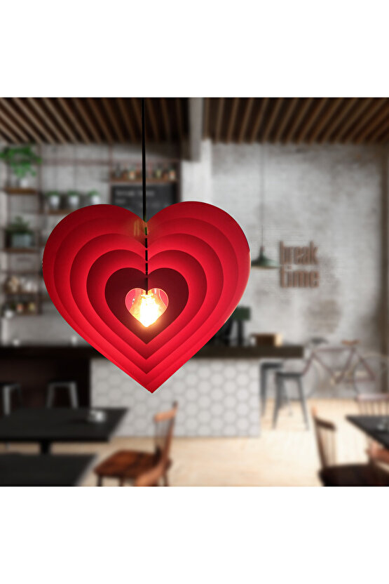 Amor Sevgililer Günü Hediyesi - Dekoratif Cafe Avizesi