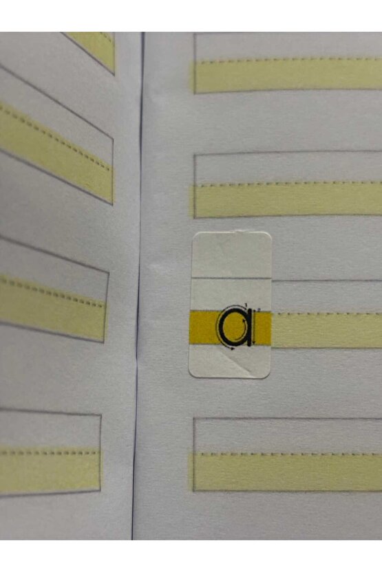 Harf ve rakam sticker (maarif modele uygun)