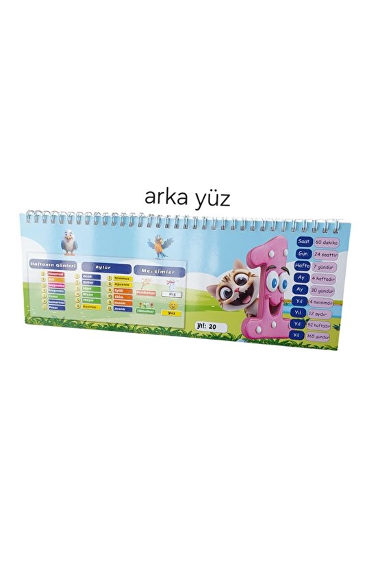 Masa takvimi (eğitici - etkileşimli)