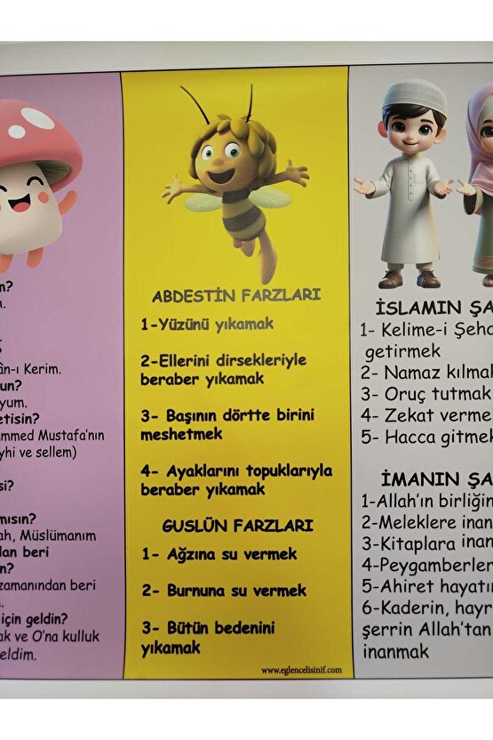 DİNİMİ ÖĞRENİYORUM AFİŞ
