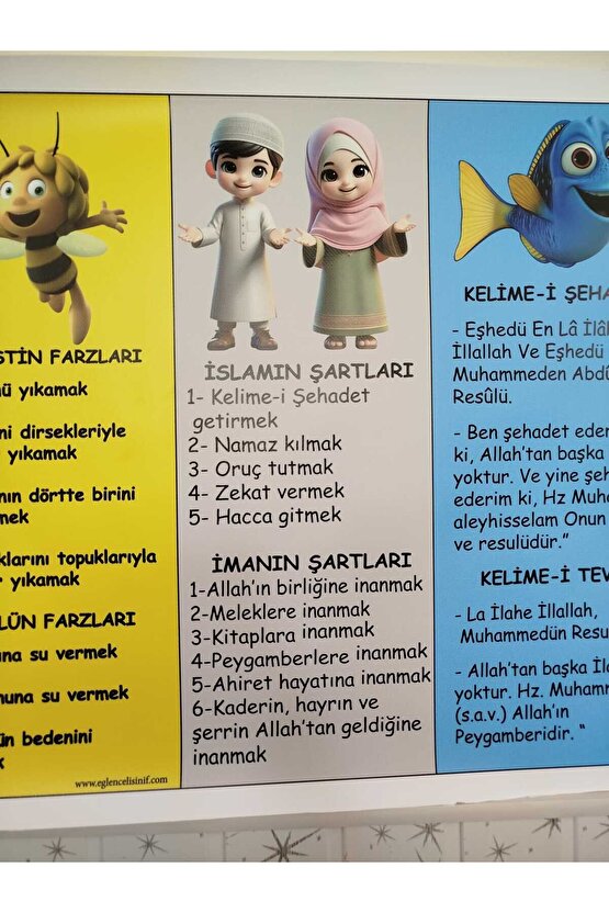 DİNİMİ ÖĞRENİYORUM AFİŞ