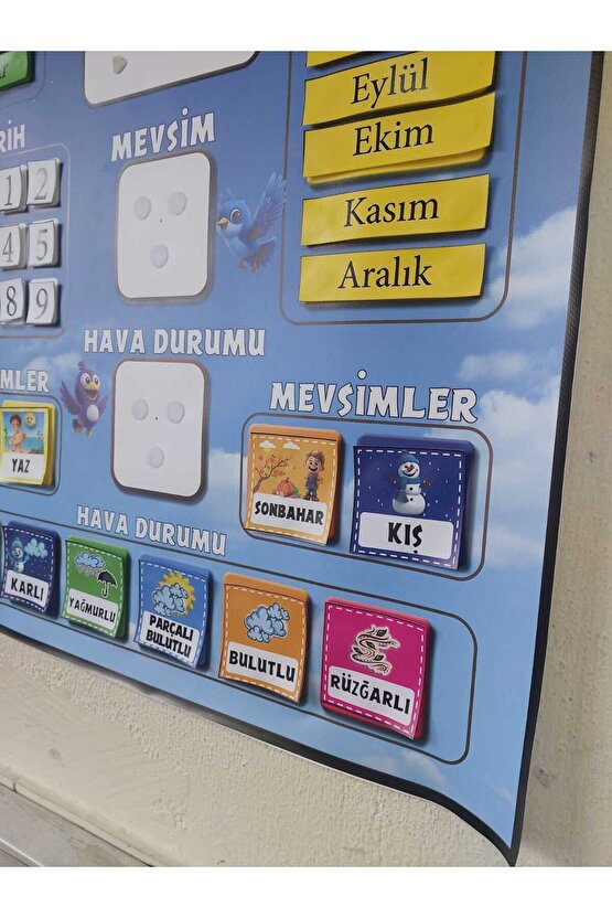 İNTERAKTİF TAKVİM GÖKYÜZÜ (cırt cırtlı)