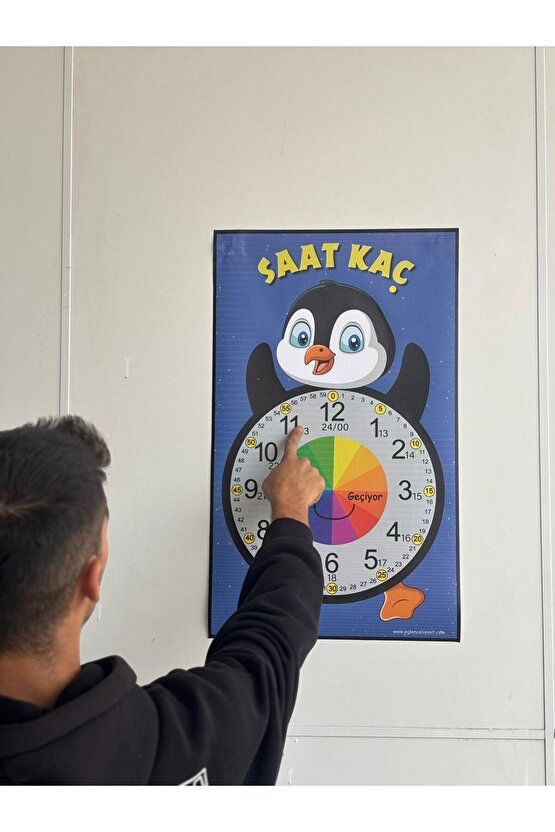saat afişi