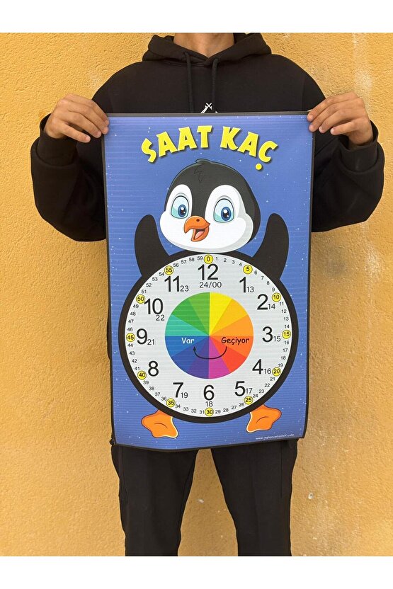 saat afişi