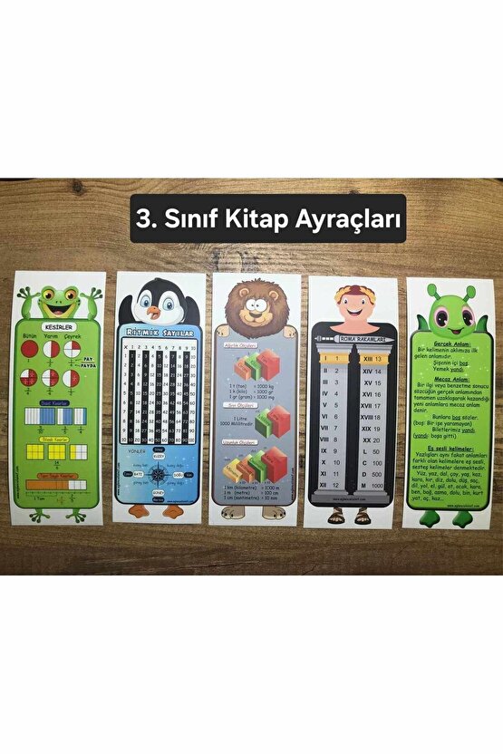 3. Sınıf Ayraç 40 Adet