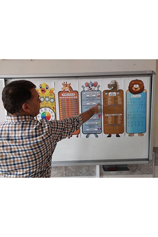 Sınıf Afişleri 12 Adet 25 Cm 70 Cm