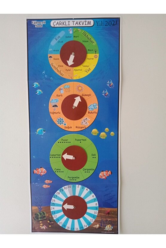 Mevsim Şeridi Ve Çarklı Takvim