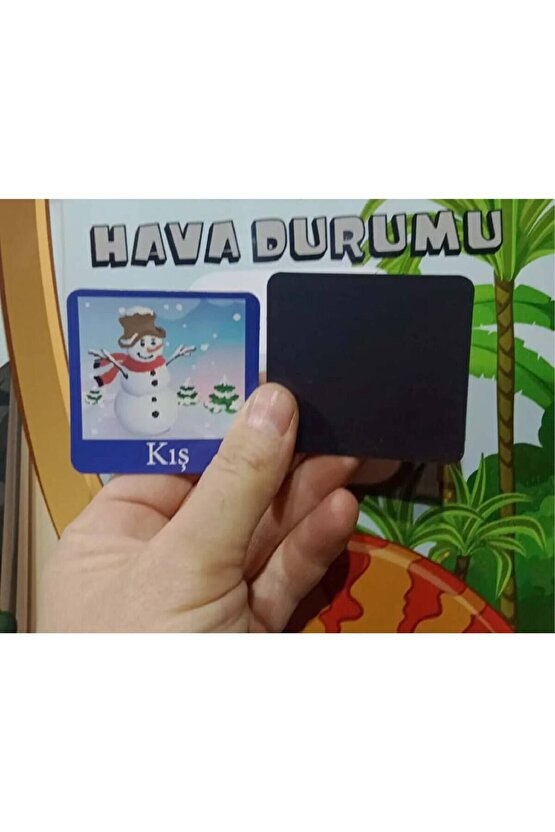 Sınıf Takvimi Magnet Takim - Mevsimler, Aylar, Günler, Hava Durumu