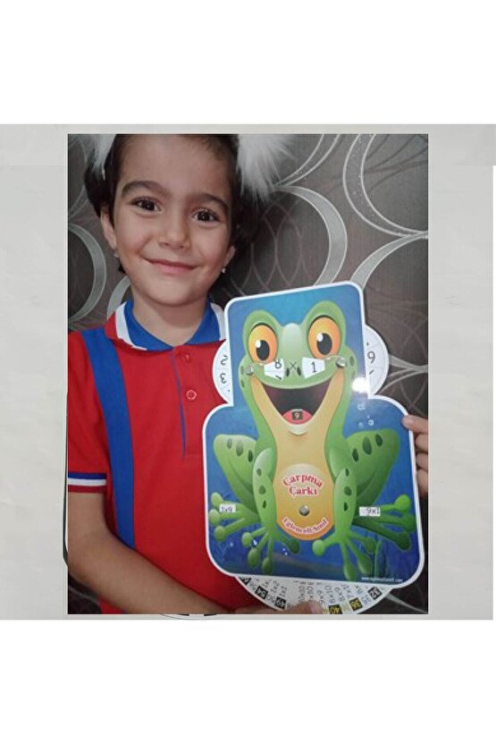 Çarpım Tablosu Çarkı Ve Kitap Ayracı Hediyeli